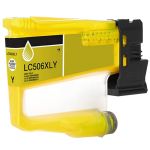 High Yield Brother LC506XL Yellow Ink Cartridge, Single Pack