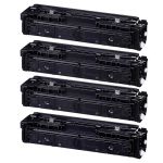Canon 075 Toner Cartridges Combo Pack of 4: 1 Black, 1 Cyan, 1 Magenta, 1 Yellow
