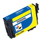 High Capacity Epson 202 Ink Cartridge XL Yellow, Single Pack
