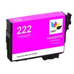Epson 222 Magenta Ink Cartridge, Single Pack