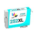 High Capacity Epson 252XL Cyan Ink Cartridge, Single Pack