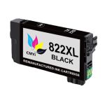 High Capacity Epson 822 Ink Cartridge XL Black, Single Pack