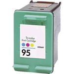 2-Pack Remanufactured HP 94 (C8765WN) & 95 (C8766WN) Ink Cartridges – Black & Tri-Color