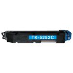 Kyocera TK-5282C Toner Cartridge Cyan, Single Pack