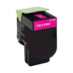 High Yield Lexmark 701XM Toner Cartridge Magenta, Single Pack