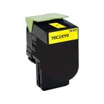 High Yield Lexmark 701XY Toner Cartridge Yellow, Single Pack