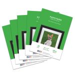 Premium Woven Textured Inkjet Photo Paper (5"X7") 100 sheets - Resin Coated
