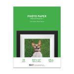 Premium Wood Textured Glossy Inkjet Photo Paper (8.5" x 11") 20 sheets - 230g