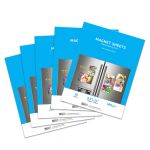 Premium Glossy Printable Magnet Sheets (8.5"X11") 50 sheets - White