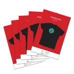 Premium T-shirt Iron-on Transfers for Inkjet Printers (11"X17") 100 sheets for use with Dark Colored Cotton Fabric