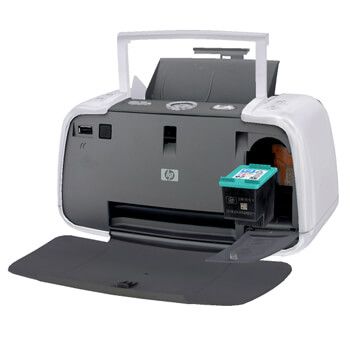 HP PhotoSmart 420 Printer using HP PhotoSmart 420 Ink Cartridges