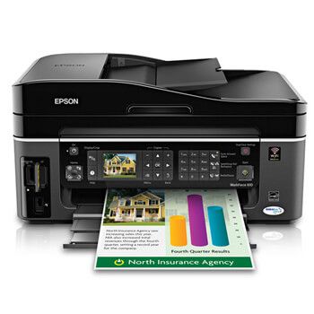 Epson WorkForce 610 Printer using Epson WorkForce 610 Ink Cartridges