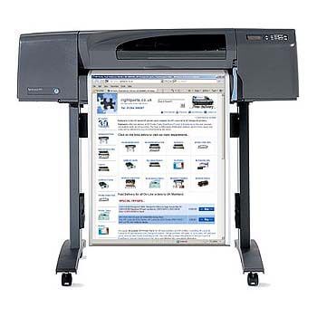 HP DesignJet 430 W/COLOR OPTION ink