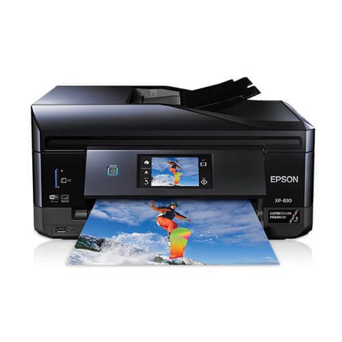 Epson Expression Premium XP-830 Printer using Epson XP-830 Ink Cartridges