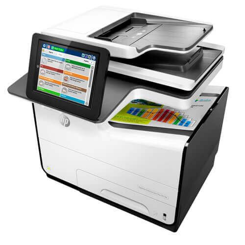 HP PageWide Enterprise Color MFP Flow 586z Ink Cartridges Printer