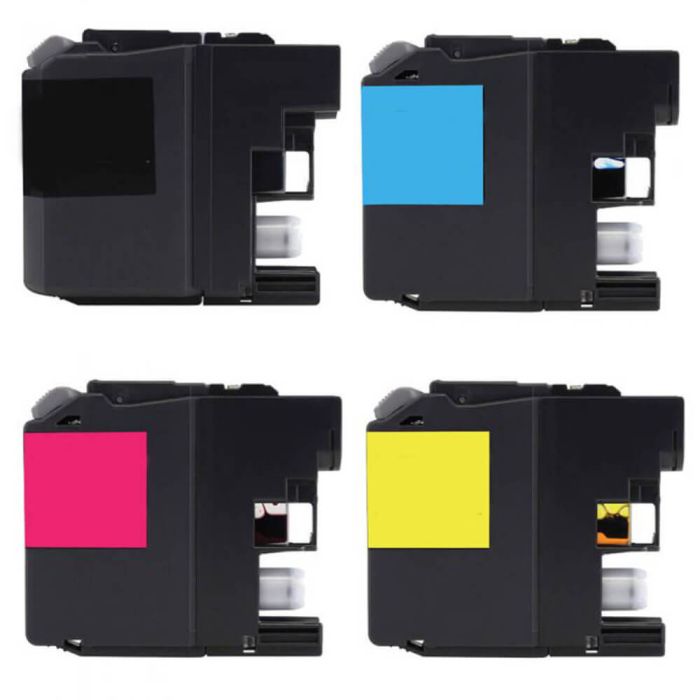 High Yield Brother LC-203 Ink Cartridges Single and Combo Pack