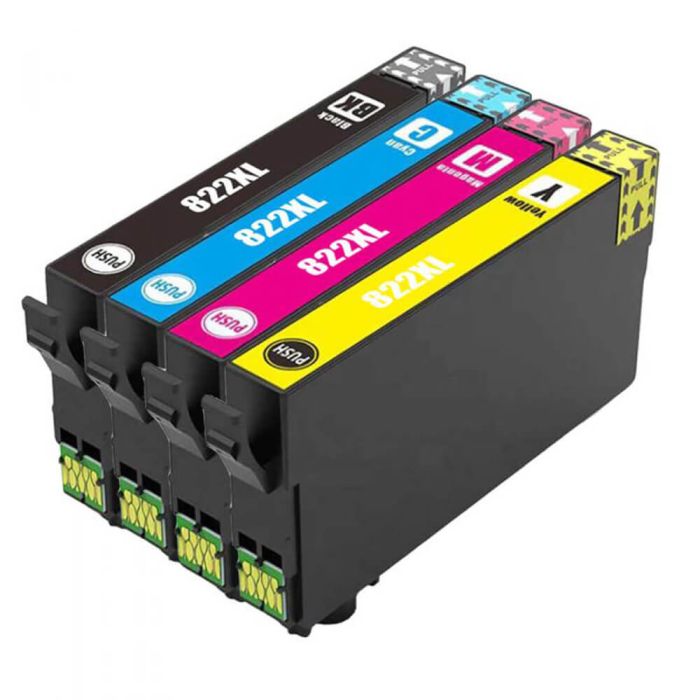 Epson T822 Ink Cartridges XL Single & Combo Pack from 19.95
