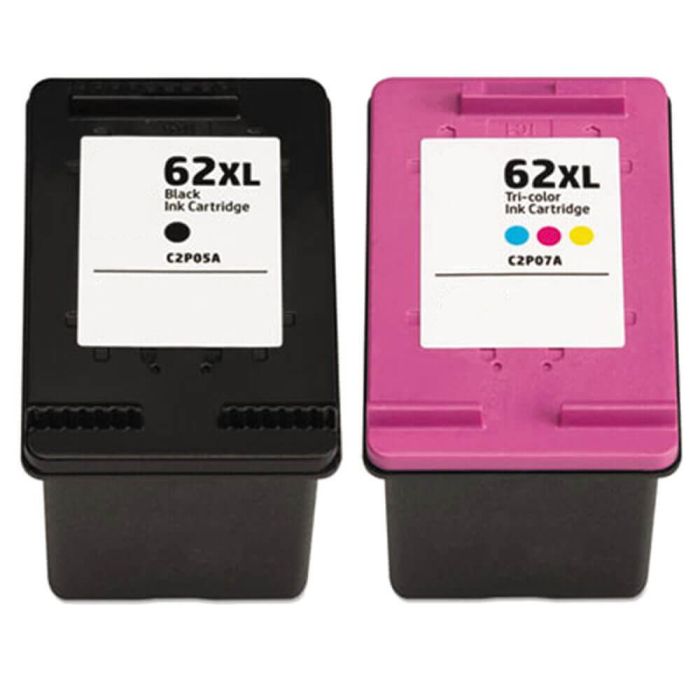 HP 62XL Ink Combo Pack and Single Pack Cartridges