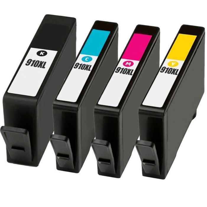 HP 910XL High Capacity Ink Cartridges Single and Combo Packs