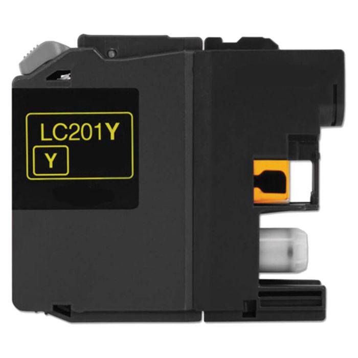 Brother LC201Y Ink Cartridge - LC201 Yellow, Single Pack