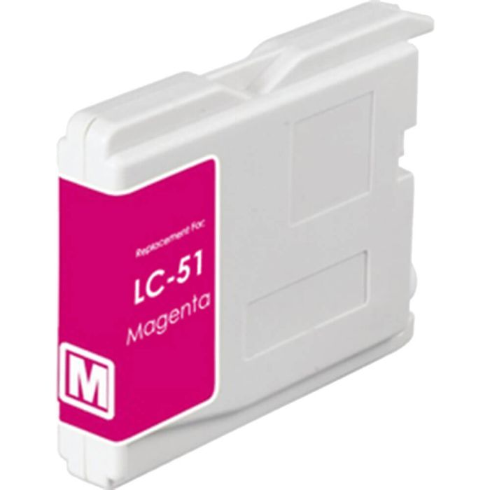 Brother LC51M Ink Cartridge Magenta, Single Pack
