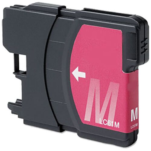 Brother LC61M Ink Cartridge - LC61 Magenta, Single Pack