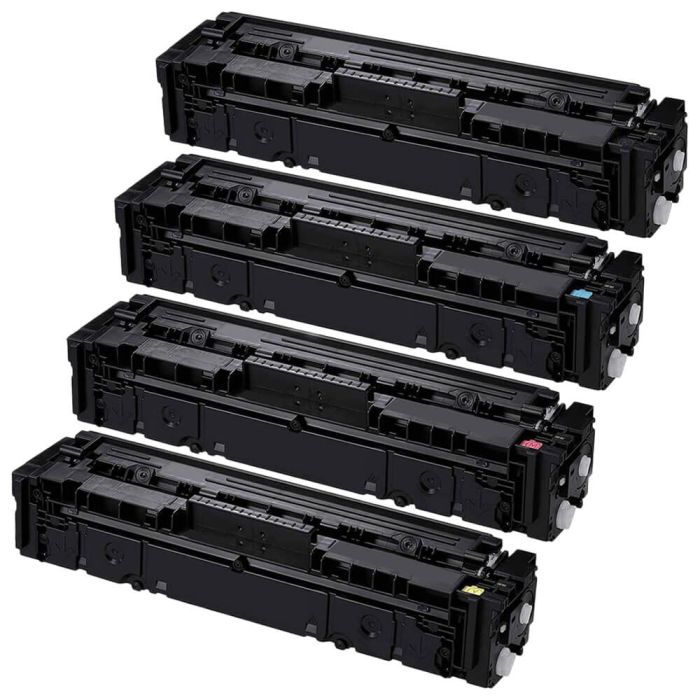 Replacement Canon 054 Toner Set of 4 Cartridges: 1 Black, 1 Cyan, 1  Magenta, 1 Yellow