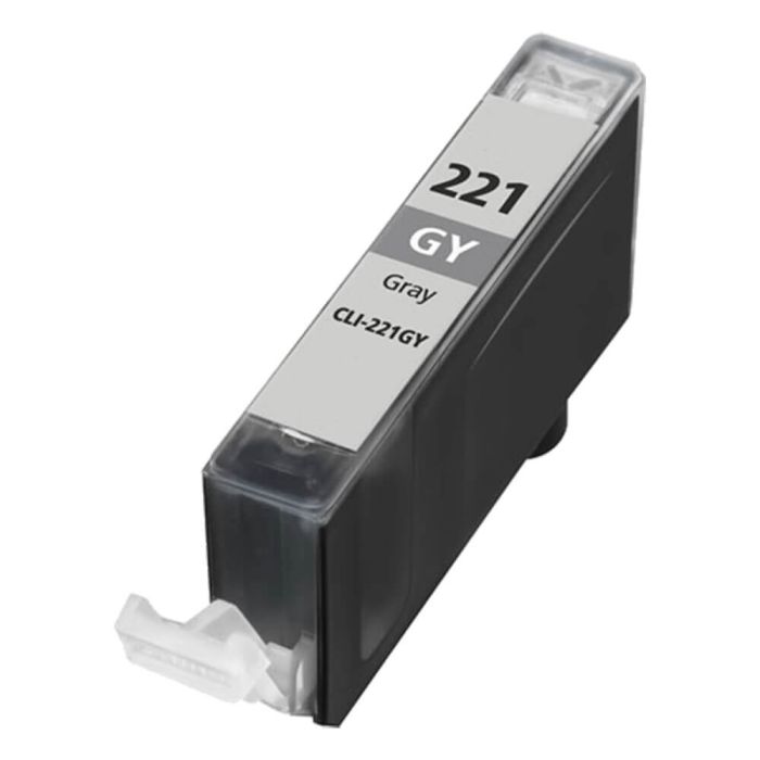 Canon CLI-221GY Ink Cartridge Gray, Single Pack