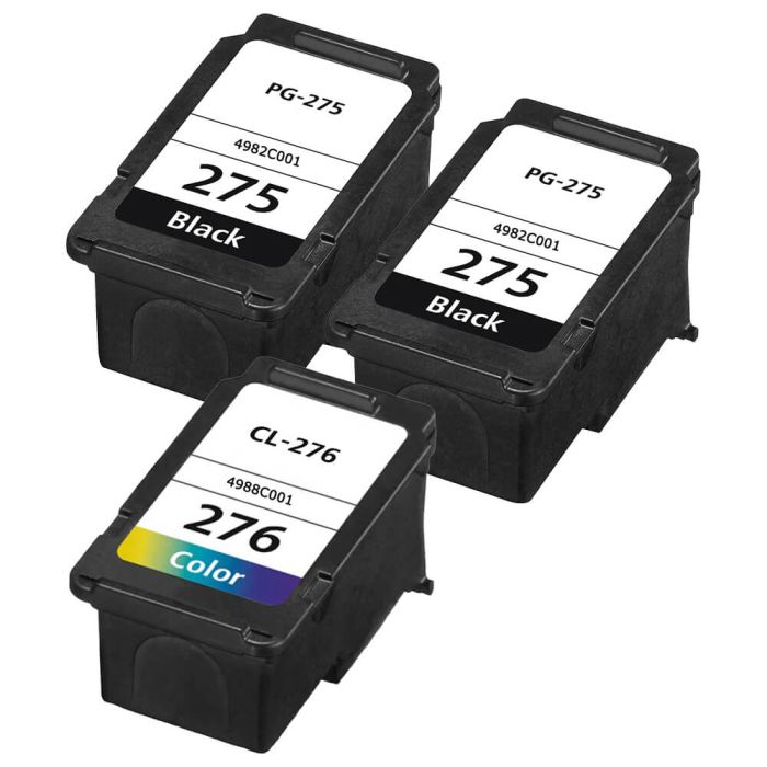 Canon Ink 275 And 276 Cartridges Combo Pack Of 3 55 47