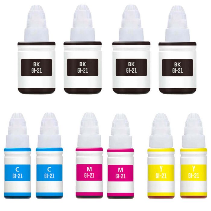 Canon MegaTank GI-21 Ink Refill Bottles 10-Pack @ $84.90