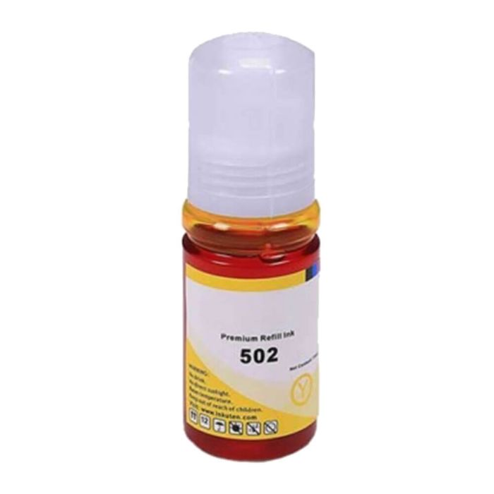 Ultra High Yield Epson 502 Yellow Ink Bottle, Single Pack