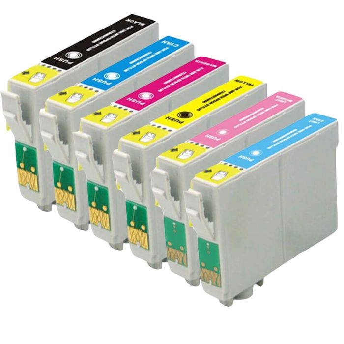 Epson 77 Ink Cartridges Combo Pack of 6 20.94
