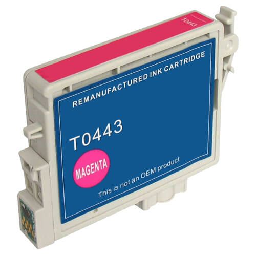 Epson T044320 Magenta Ink Cartridge - Epson T0443, Single Pack