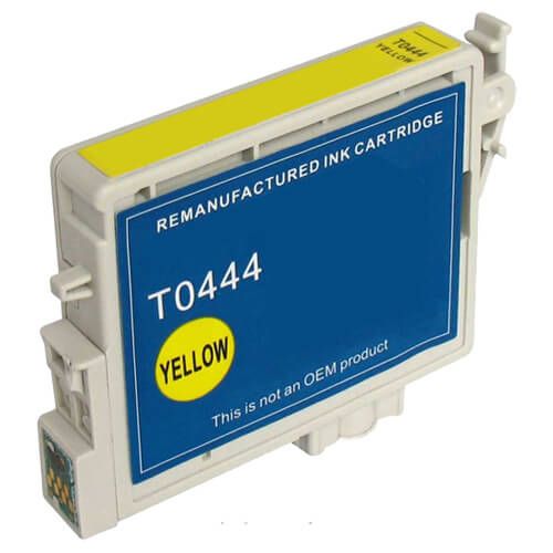 Epson T044420 Yellow Ink Cartridge - Epson T0444, Single Pack