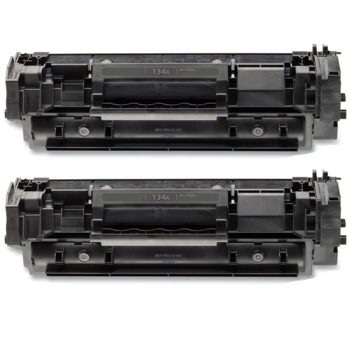 HP 134A Black Cartridges - W1340A Toner 2-Pack @ $75.98