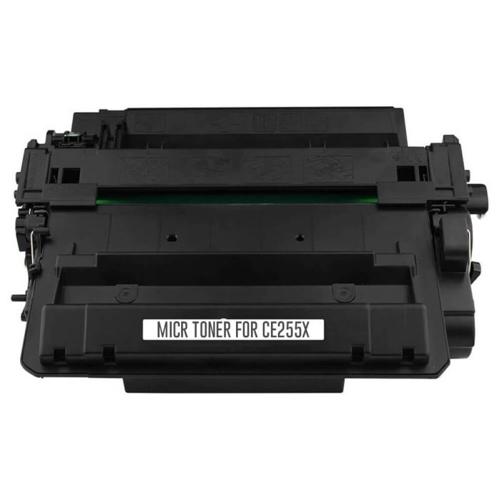 High-Yield HP 55X MICR Toner Cartridge Black, Single Pack