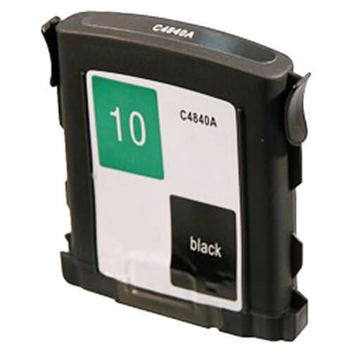 HP C4840A Ink Cartridge - HP 10 Black, Single Pack