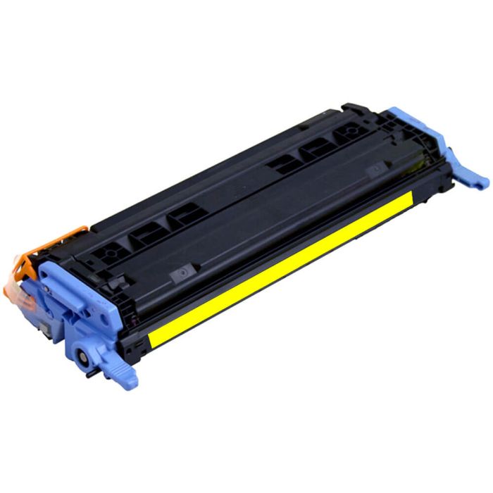 HP Q6002A Yellow Toner Cartridge - HP 124A, Single Pack