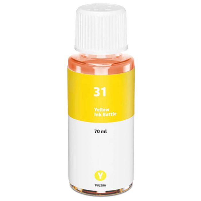 HP 31 Ink Bottle - 1VU28AN Yellow