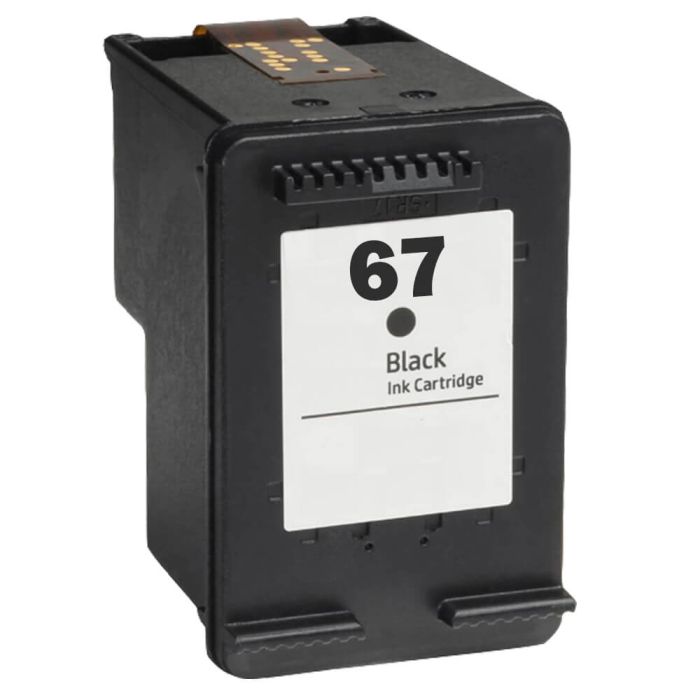 HP 67 Ink Cartridge Black, Single Pack