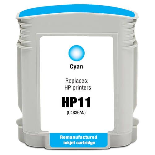 HP 11 C4836AN C4836A Cyan Ink Cartridge