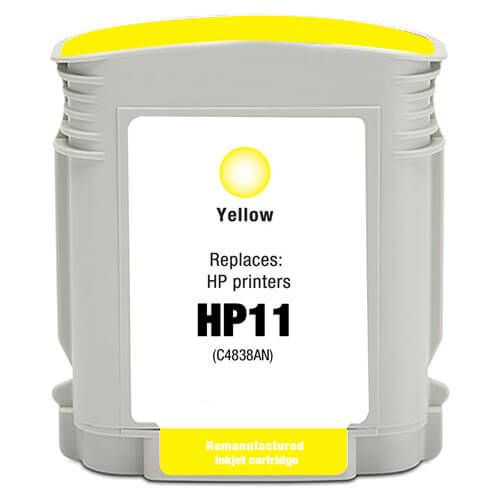 HP 11 C4838AN C4838A Yellow Ink Cartridge