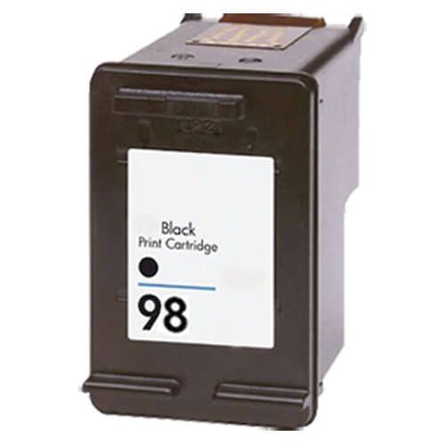HP 98 Ink Cartridge Black, Single Pack