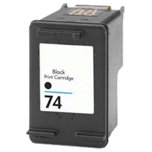 HP 74 Ink Cartridge Black, Single Pack