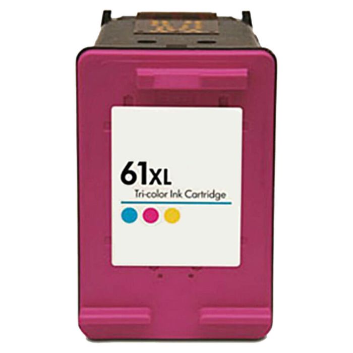 High Yield HP 61XL Tri-color Ink Cartridge, Single Pack