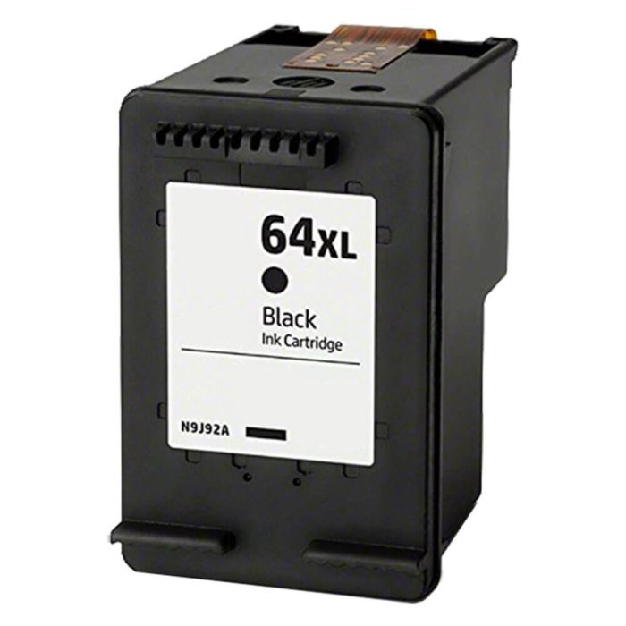 High Yield HP 64XL Black Ink Cartridge, Single Pack