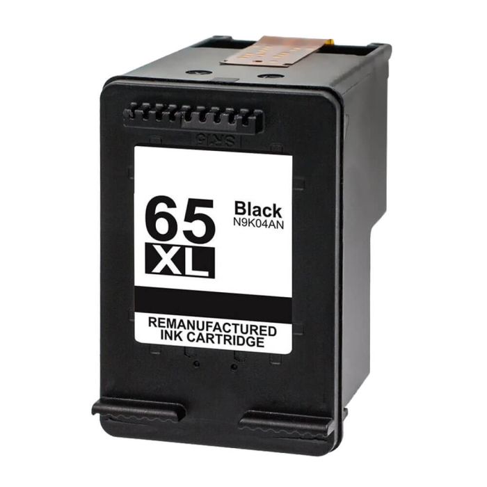 High Yield HP 65XL Black Ink Cartridge, Single Pack