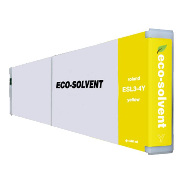 Roland ESL3-4Y Eco-Sol Max Yellow Ink Cartridge