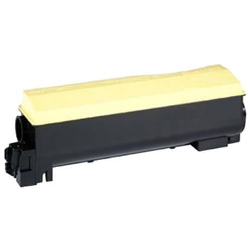 Kyocera TK-592Y Yellow Toner Cartridge, Single Pack