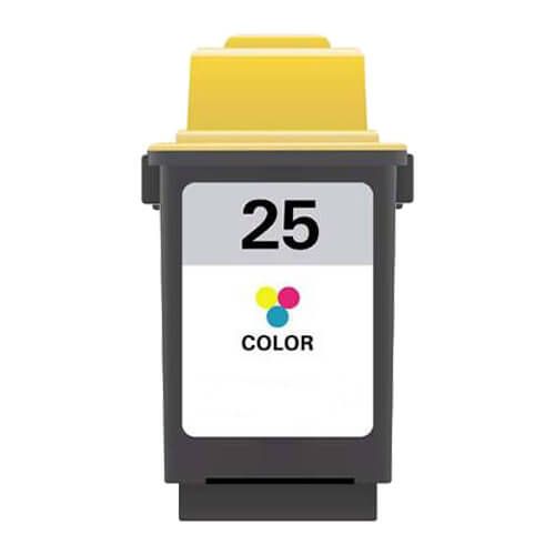High Yield Lexmark 25 Ink Cartridge Color, Single Pack